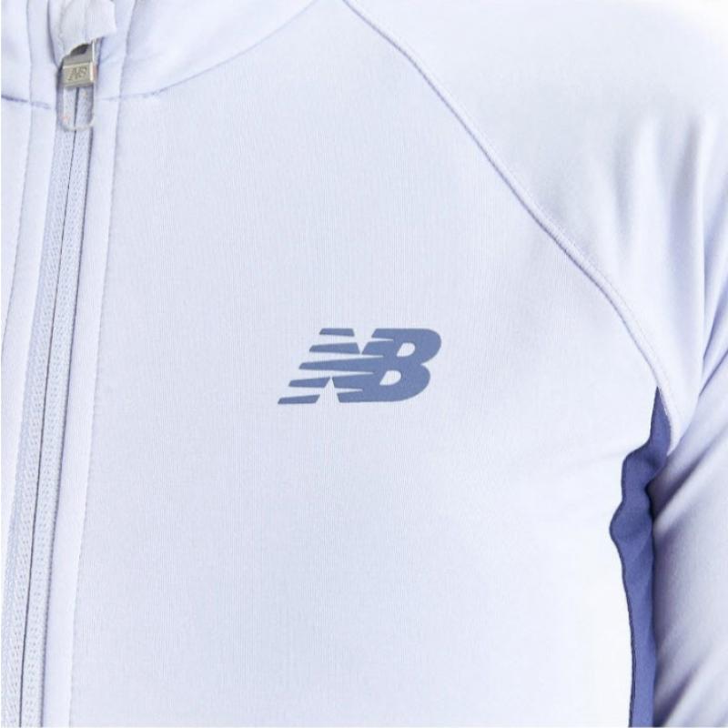 New Balance Club  W Zip Up Rash Guard Slim Fit nbmde2W702 50