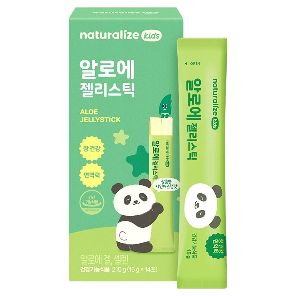 Naturalize Kids Aloe Jelly Stick 14p 210g 1 Pcs