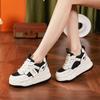 Thick-soled Little White Shoes for Women's 2025 Spring New Versatile Trendy Breathable Mesh Muffin Shoes, Small Inner Height-increasing Women's Shoes