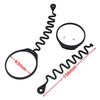 Corda Anti-Perdita per Tappo Serbatoio Carburante Auto con Fibbia per Volvo S60 V60 V70 S80 XC60 XC70 XC90 XC T5 C30 C70 2004-2016