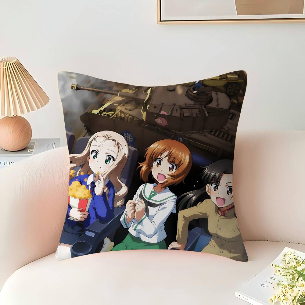 

Аниме H-High School Fleet Персонализированная наволочка Детская спальня Декор для дикой вечеринки Наволочка детская Подарок на день рождения 16x16Inch