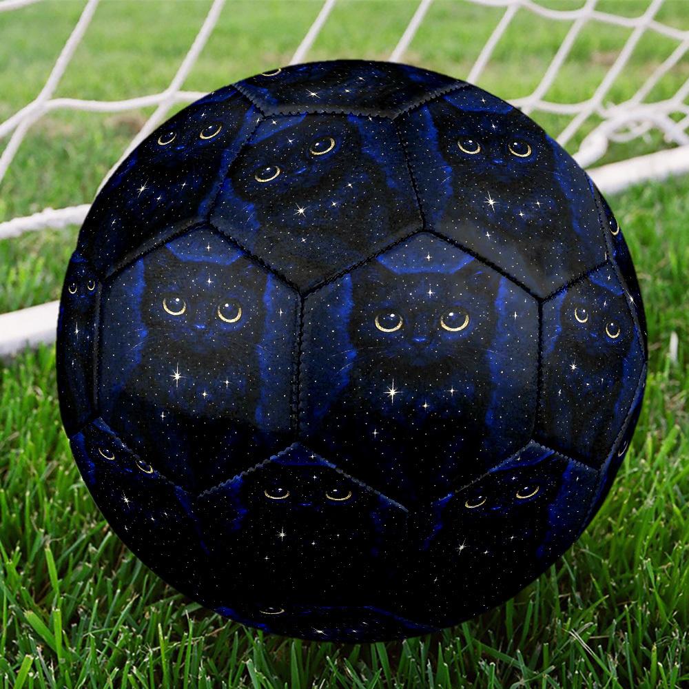 1pc Galactic Kitten Size 5 Soccer Ball Professional Match Training Football Indoor &Outdoor Sports Ball Lightweight Durable C6517