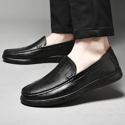 Fashion High Quality Loafers Men's Slip-on Fashion Leather Shoes Formal Men's Shoes Comfortable Breathable Casual Shoes Luxury Leather