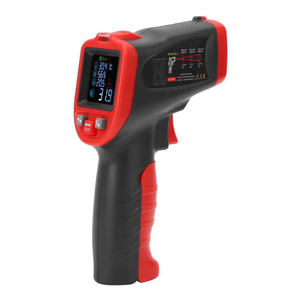 WT323C ‑50 Celsius ‑650 Celsius  Industrial Infrared Thermometer Handheld Temperature Tester