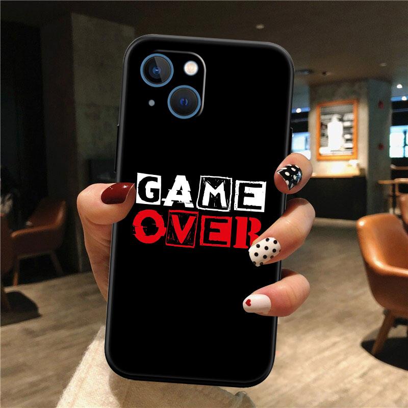 Чехол для телефона IK33 Game Over для OPPO A40 A60 A80 A15 A16 A16K A12 A17 A17K A54 A54S A53 A53S A55 A56 A57 A98 F23 OPPO A55