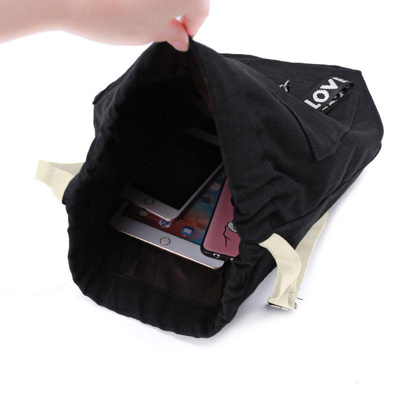 cinch sack style bag