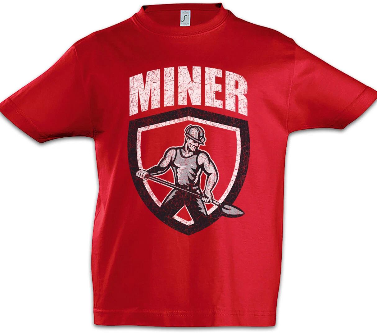 Miner II Kids Boys kids boys T-Shirt Mine Miner Buddy Miner Miner 120