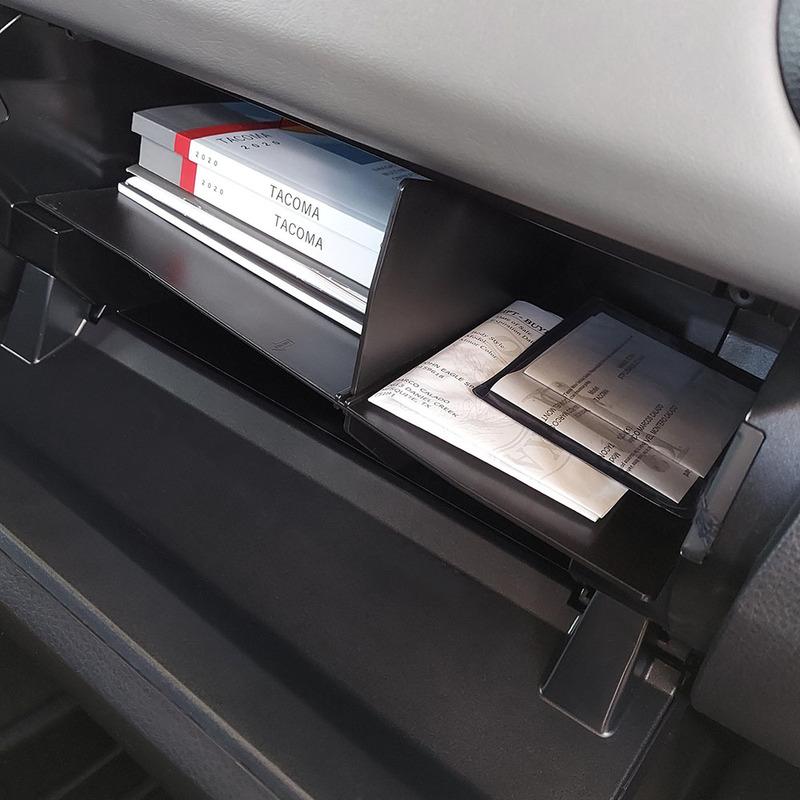 Glove Box Organizer for Toyota Tacoma Accessories 2016-2018     , ert Compartment Center Console Tray