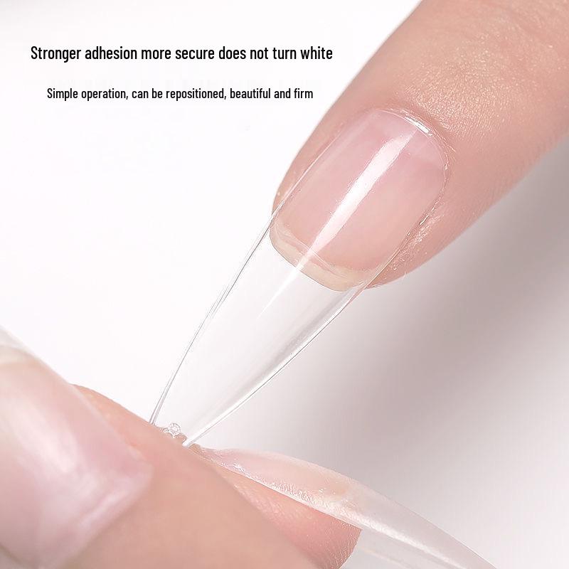 Solid Bond Press-On Nail Glue - Long-lasting & Strong Adhesive Gel for Salon-Quality Nails.