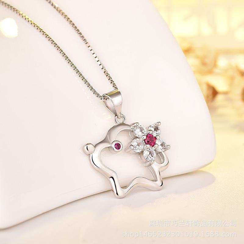 Lindon kvinner Halskjede anheng kobberlegering Zircon Fashion Gift