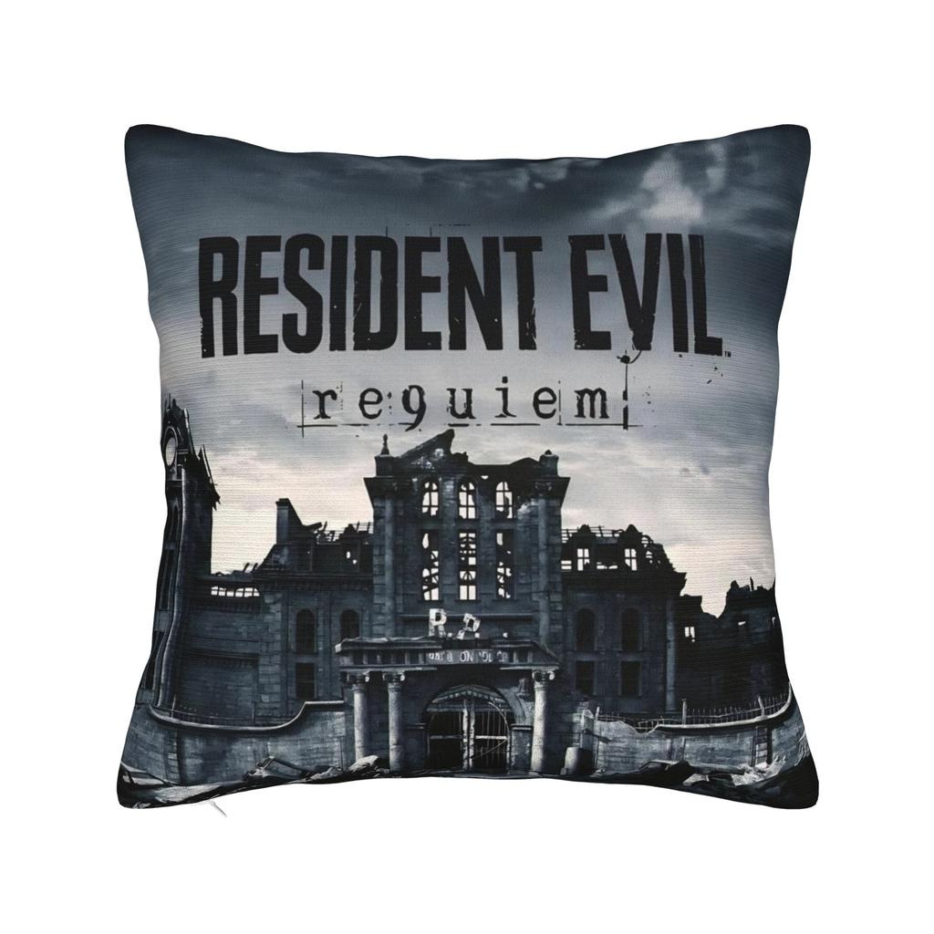 Decorative Pillow Cover Residents Evils 9 Requiem Product Home Games Pillow Case Cover Square Multi Size