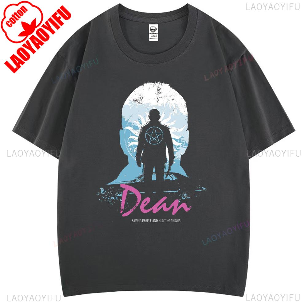 Klasické Vintage Filmové Nadpřirozené Tričko Ženy Muži Komiks Vysoce Kvalitní Bavlna Ležérní Top Dámské Harajuku Streetwear Oblečení
