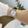 Fashion Large Dial Temperament Women'S Watch Women'S Personality Diamond-Encrusted Neutral Steel Belt Square Niche Women'S Watch