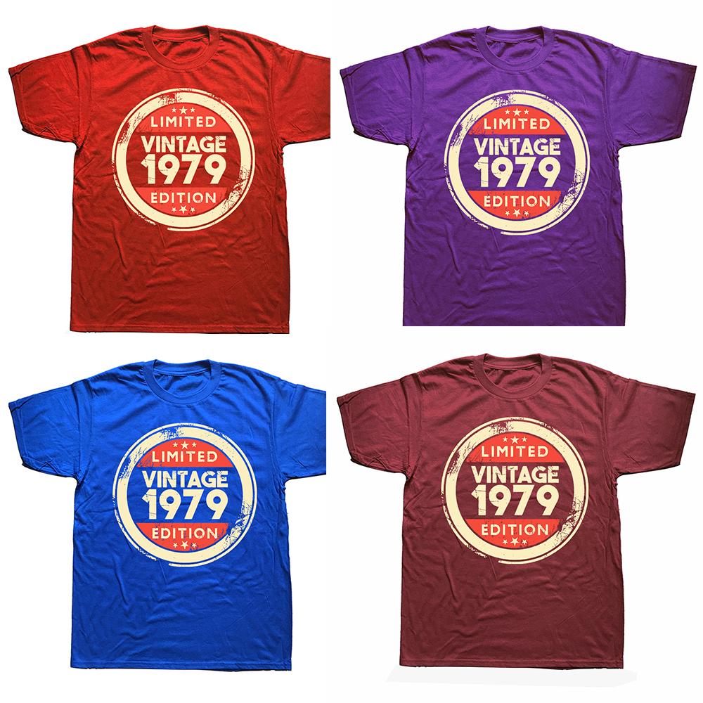 Vyrobené v roku 1979 Limitovaná edícia 46. narodeniny Kazetová páska Tričko Pánske Kvalitné tričko Dámske LETNÉ Harajuku Streetwear