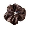 Leopard girl~Sweet and Cool Leopard Print Large Intestine Hair Ring Retro Ins Temperament Hair Rope Female New Hair Tie