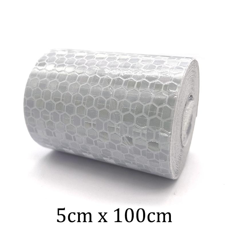 Safety Mark Warning Reflective Tape Strip Car Reflective Tape Motorcycle Sticker Bicycle Reflector Protective Sticker Film