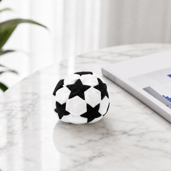Portable Soccer Footbag for Kids, Soft Juggling Ball, Handmade Colorful Hacky Kick Balls for Backyard Beach