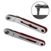 2pcs Mini Ratchet Wrench Screwdriver Set 90 Degree Offset Screwdriver Handle