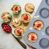 Nonstick Silicone Mini Muffin Pan,Nonstick Baking Pans, Muffin Baking Food Grade Silicone Cupcake Molds, Food Safe Egg Tart Mold
