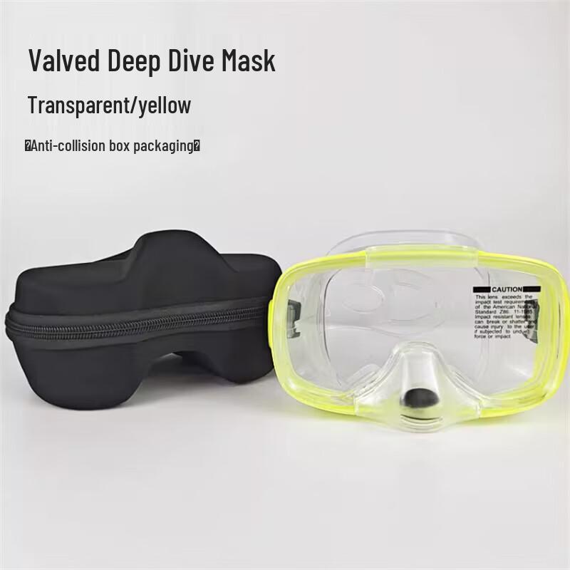YEXIZE Nose Valve HD Diving Mask