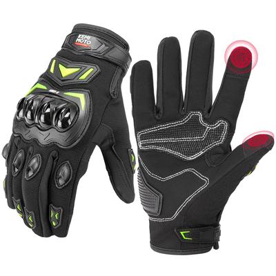 KEMIMOTO Motorradhandschuhe, Sommer, Netzgewebe, Atmungsaktiv, Fahrradhandschuhe, Leicht, Smartphone-kompatibel, Sommerhandschuhe, Motorrad