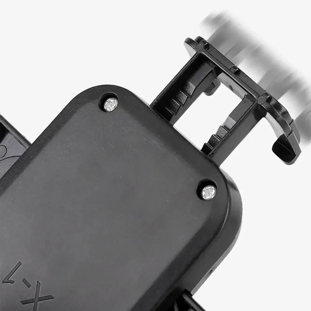 Cykeltelefonhållare 360° vy Universell cykeltelefonhållare för 4,7-7 tums mobiltelefonstativ Stötsäker fäste GPS-klämma