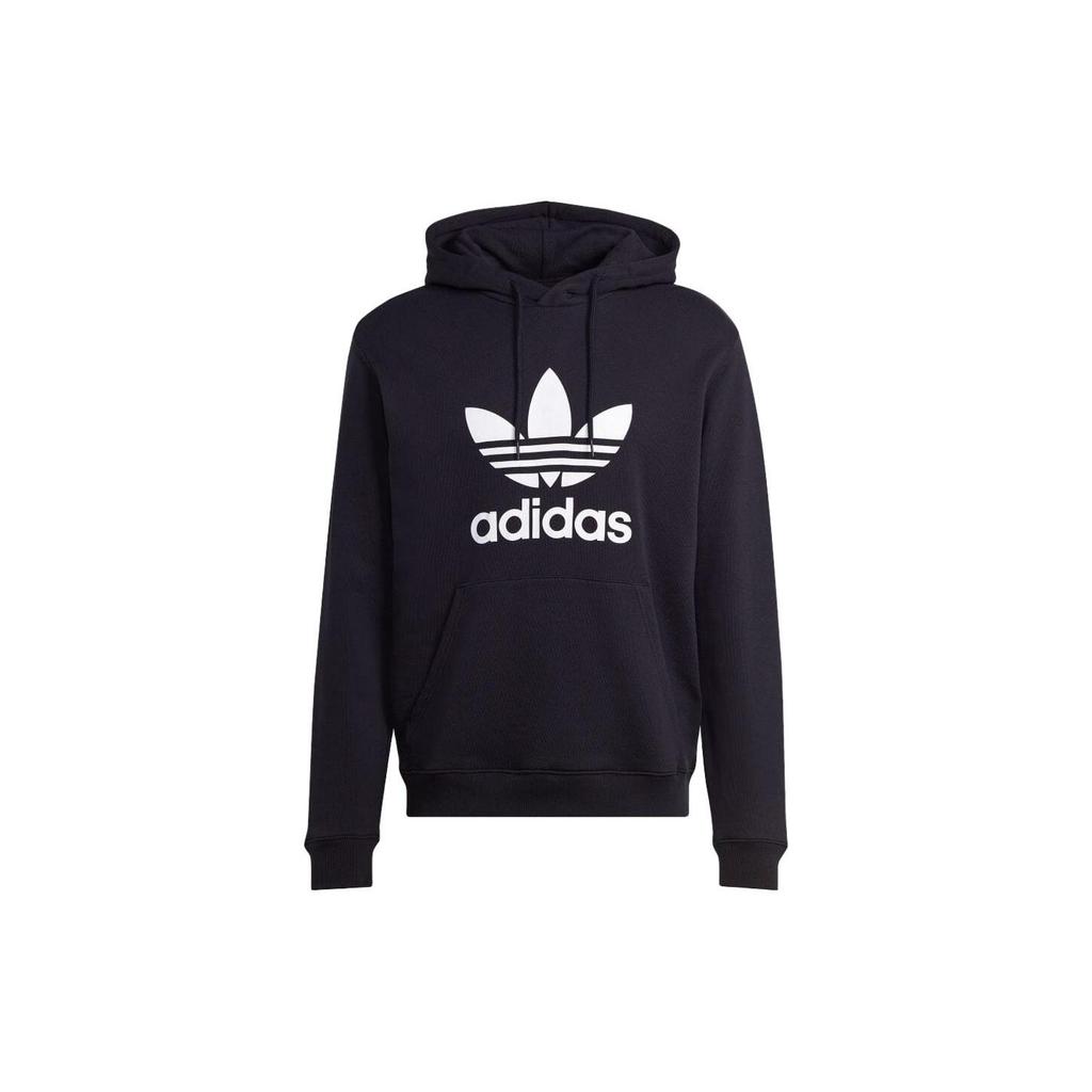 Adidas Originals logo-print cotton hoodie IM4489