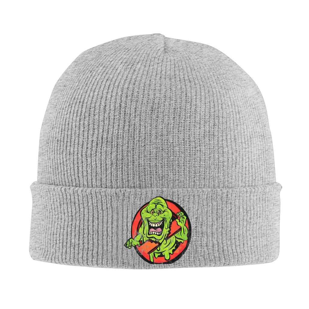 GGhostbusters   Beanie Hats  Bonnet Hats Female Male Retro Outdoor Knit Hat Winter Graphic Head Wrap Caps