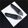 Spring and summer high heels women's medium heel single shoes soft leather pointed metal buckle fashion work girls shoes