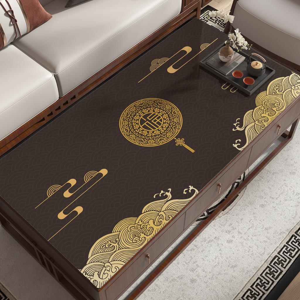 Living Room Coffee Table Mat Tablecloth Light Luxury Premium Dining Table Tabletop Mat