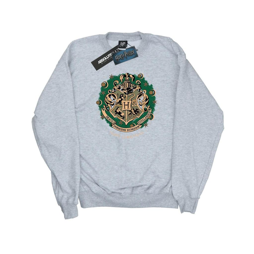 HARRY POTTER Herren-Sweatshirt mit Weihnachtskranz
