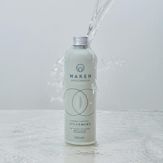 WAKEN Mouthwash 500ml (Choose 1 of 4 Types) (Alcohol-Free Gargle)