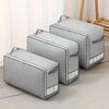 Storage Bag Placed On The Cabinet, With A Handle, Perspective Window, Super Large Capacity, For Clothes, Quilts, Blankets