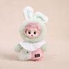 Plush Keychain Pendant Vinyl Face Doll Shape Compact Size Portable Key Chain Bag Decor Key Holder Backpack Ornament