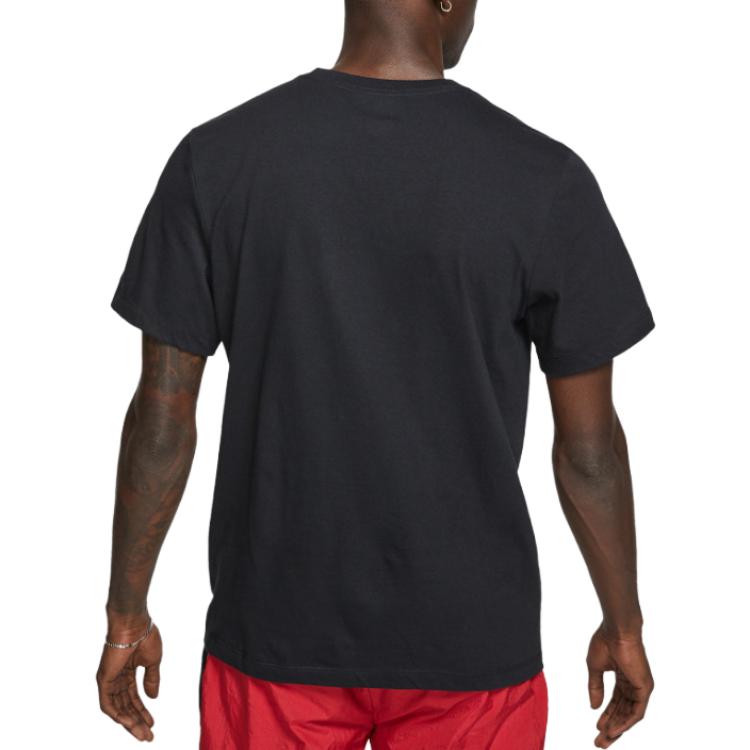Jordan Short Sleeve Crew Neck T-Shirt Men Tops Black CK0888-010