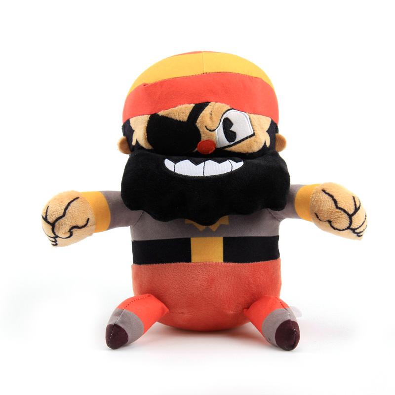 Game Cuphead Plush Toy Mugman Chalice Plushie Boss Ghost King Dice Stuffed Animal Soft Doll PIllow Gift Kids Children Birthday