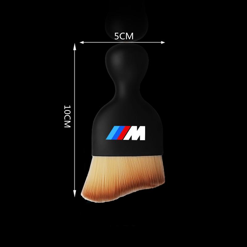 Car Center Console Air Conditioning Outlet Cleaning Brush For BMW M Emblem E46 E36 E34 F10 E90 F30 E60 F30 E53 E30 E92 E87