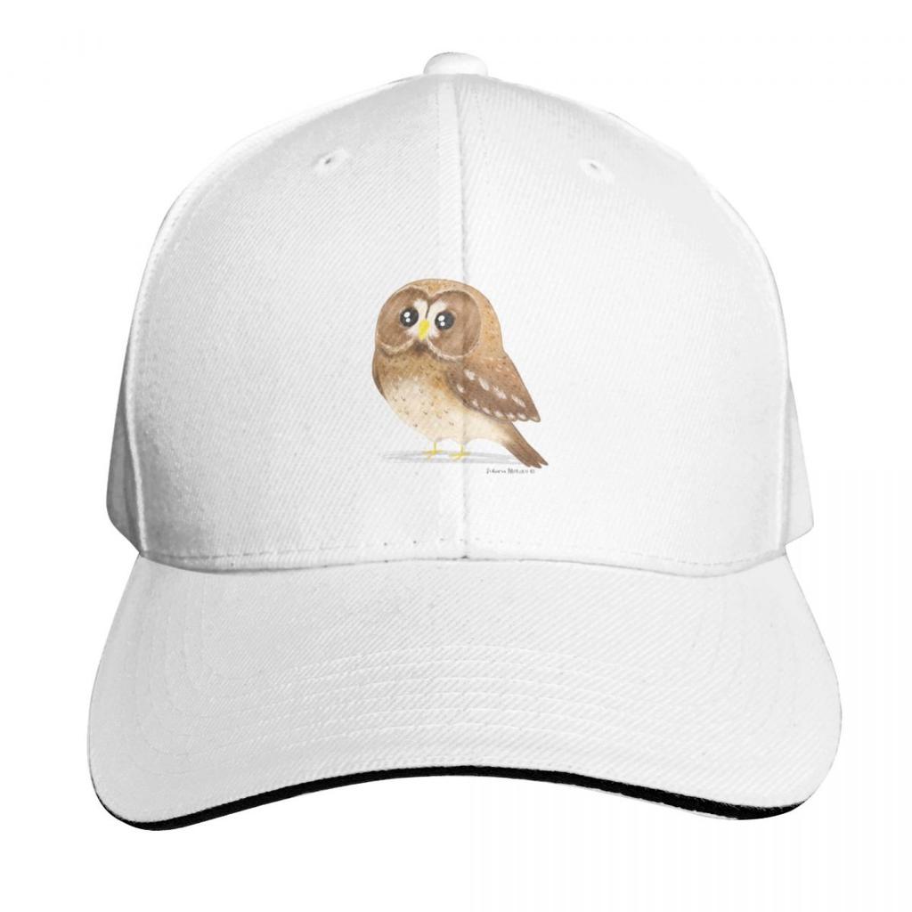 Tawny Owl Baseball Cap Hat Luxury Brand Designer Hat Cute Luxury Unisex Hat For Unisex Womens