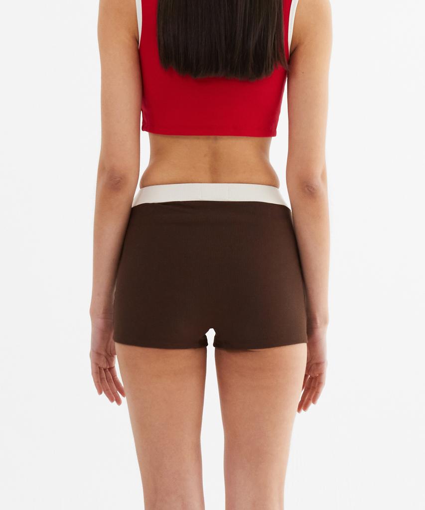 Minasu Mns Span Short Pants_Brown