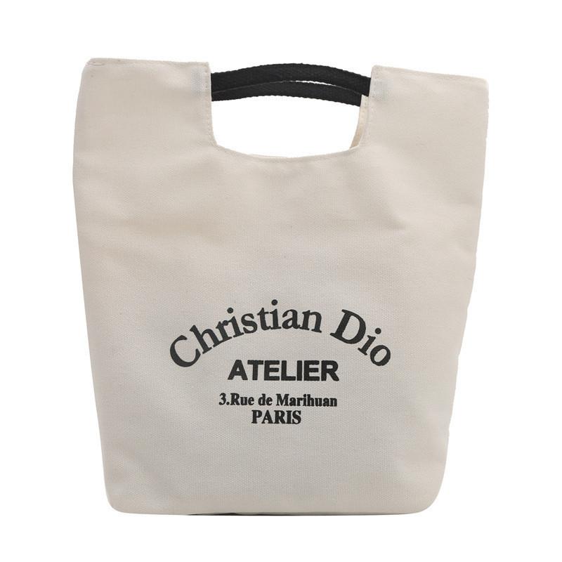 Stylish Canvas Tote Bag For Work Travel And School With Spacious Design And Soft Fabric