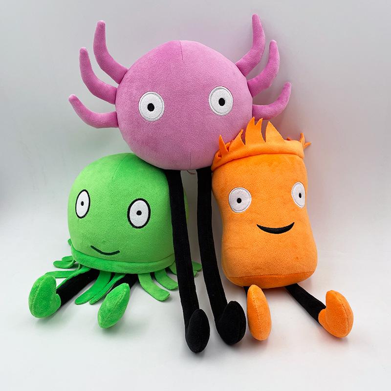 Plyšová hračka Desktop Pet Salamander Octopus Doll Herní panenka