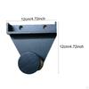 Billiards Triangle Wall Mounted Storage Rack Accessories for Pool Table Maintenance Easily Install