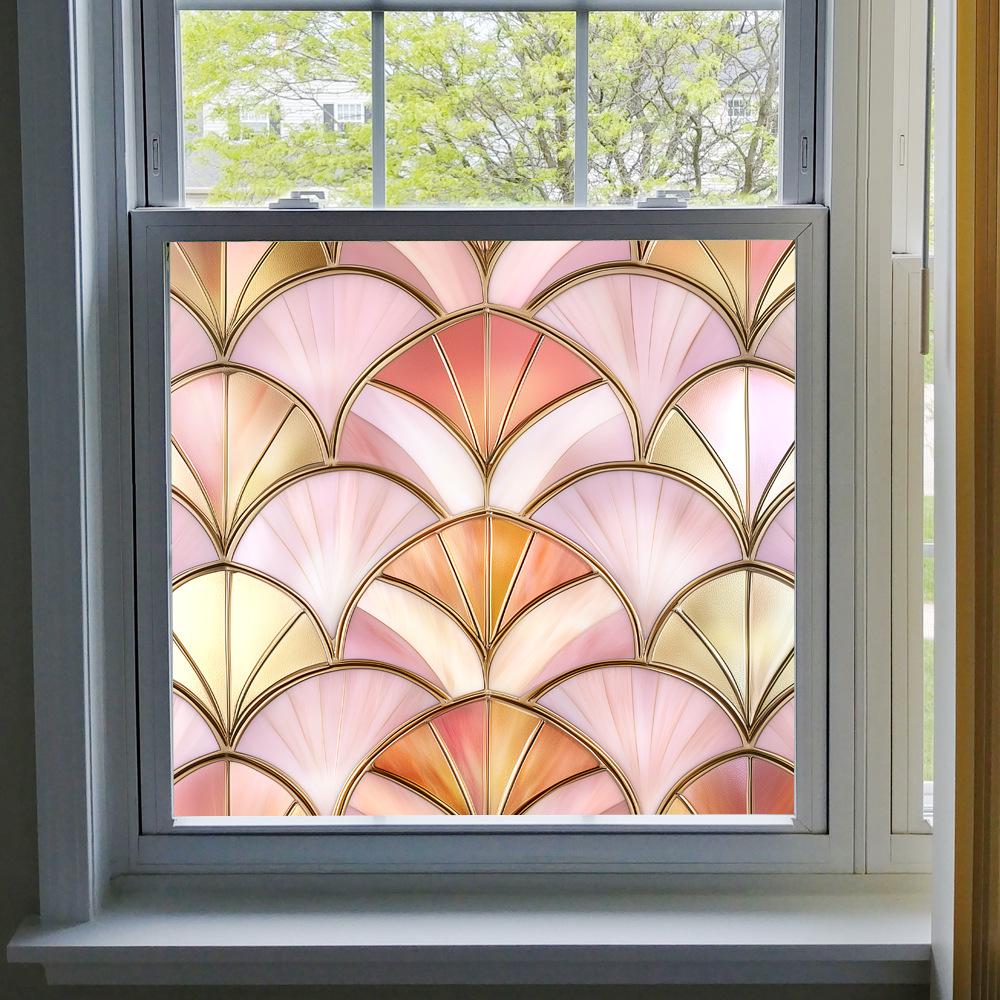 BL301-330 Colored PVC Static Cling Window Film - No Glue Home Decoration