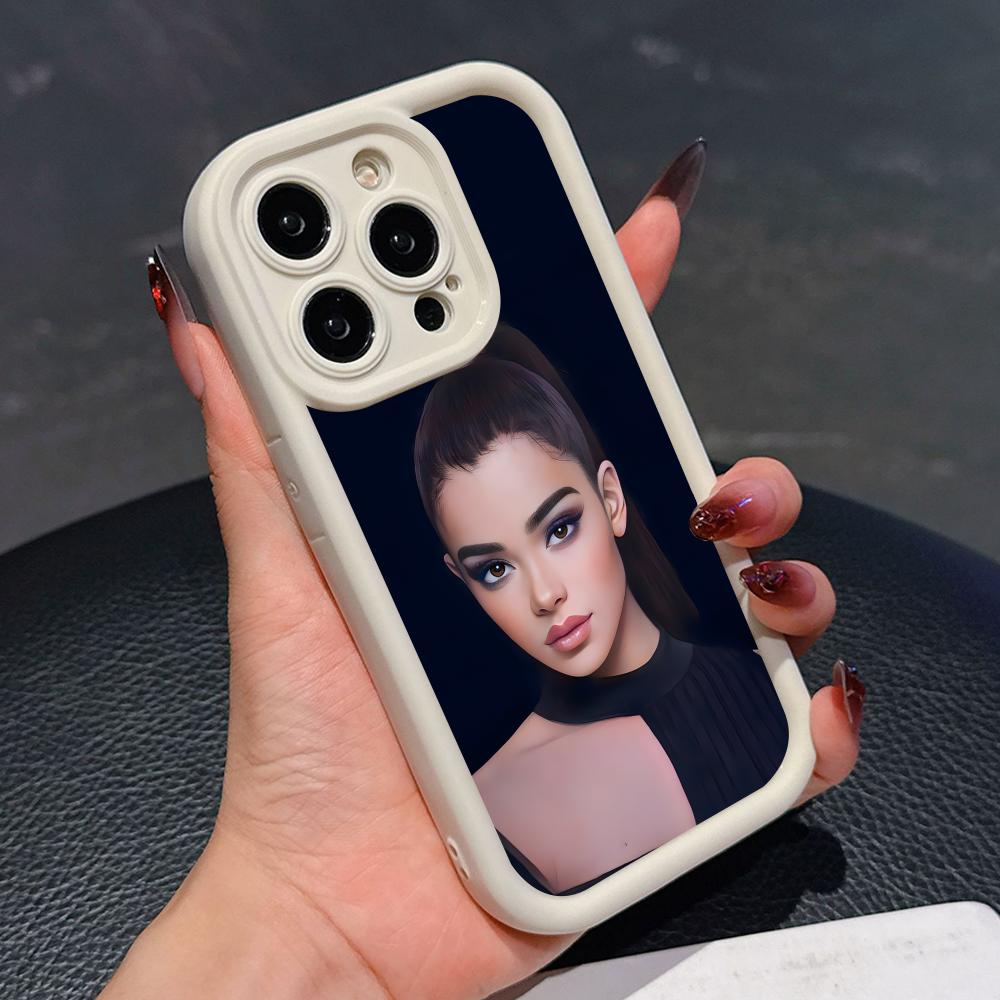 Hailee Steinfeld Thicken TPU Mobile Phone Case for iPhone 17 16 15 14 13 12 11 Air Pro Max Plus Colorful Cover