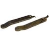 Silver Support Hinges Tables. Wine Boxes 4pcs 68x11 Mm