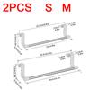 Stainless Steel Towel Rack Kitchen Towel Holder Sink Accessories Bathroom Towel Holder Under Sink Organizer SNJ004