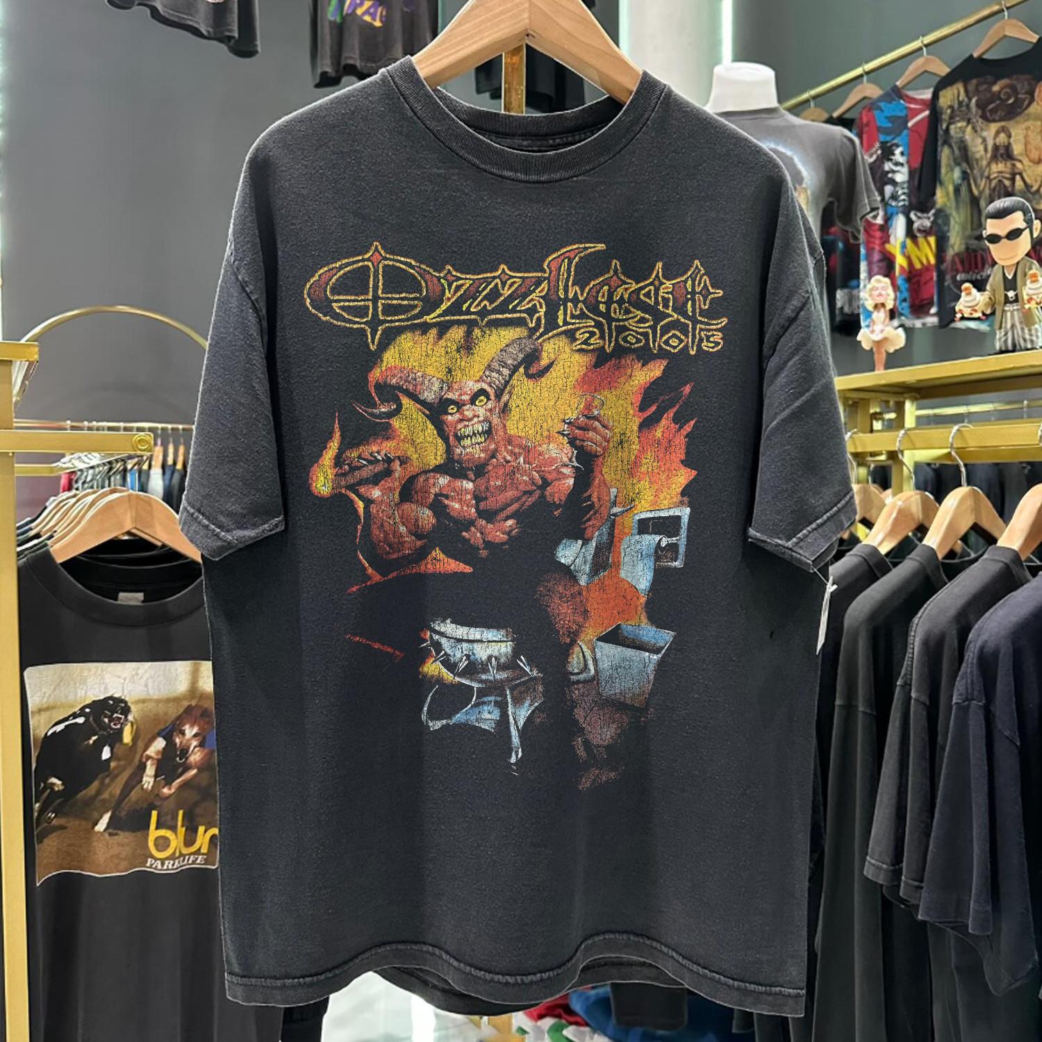 1995 Ozzfest Promo T-Shirt Black XL M
