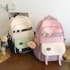 New Middle and High School College Students Niche Light Burden Reduction Versatile Large Capacity Backpack High Value Schoolbag