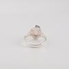 Natural Rose Quartz Gemstone 925 Sterling Silver Handmade Gift Designer Ring For Women RR-80-23