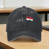 Iraq Flag Iraqi Casual Baseball Cap Spring Heart Trucker Hat High Quality Outdoor Sport Snapback Cap Unisex Fashion Baseball Caps